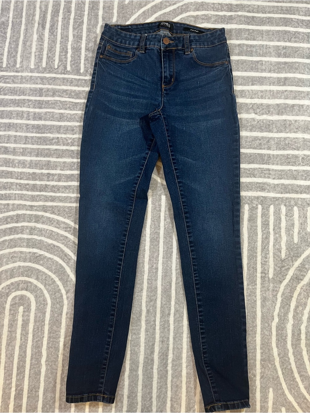 Jones New York Dark Blue Skinny Jeans